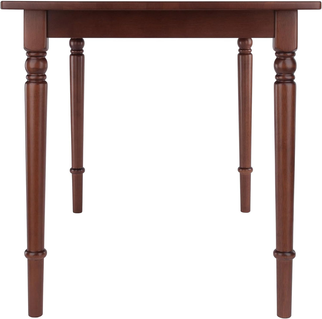 Winsome Ravenna Dining Table for 6 People, 47' Rectangular Kitchen Table, Walnut