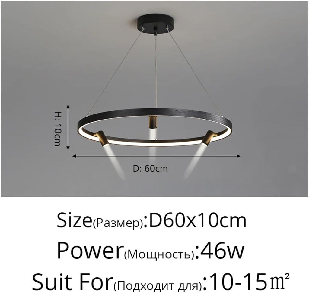 Remote Dimming LED Chandelier Lights Living Dining Room Pendant Bedroom Hall Lamps Spotlight Indoor Lighting,Chandelier Lamp