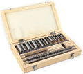 18pcs Keyway Broaches Set Bushing Shim 1/2-1-1/2 Broach High Speed Steel Cutting Tool Industrial Tools