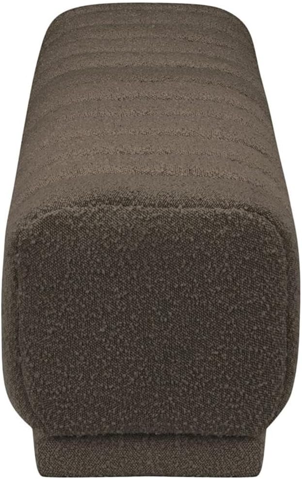 Meridian Furniture Heathrow Brown Ottoman/Bench