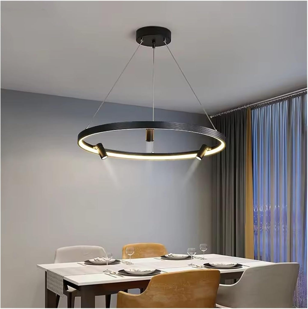Remote Dimming Modern LED Chandelier Lights Living Dining Room Pendant Bedroom Hall Lamps Spotlight Indoor Lighting,Indoor Illumination
