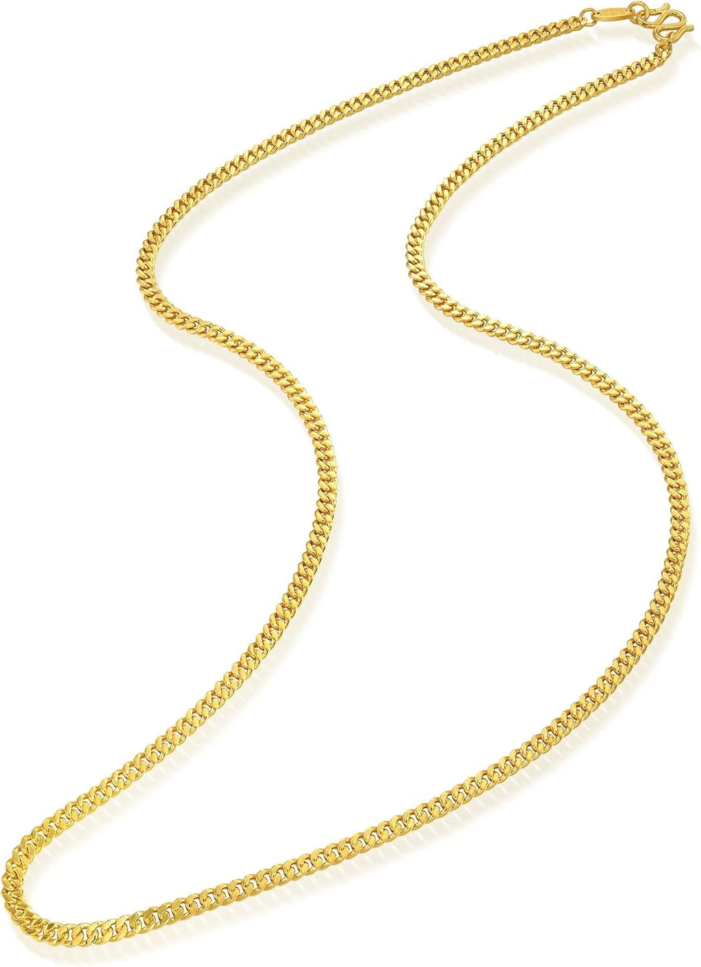 CHOW SANG SANG 999.9 24K Pure Gold Essence Cable Chain Necklace for Women & Men 60cm 96001N Price-by-Weight 28.44g Gold