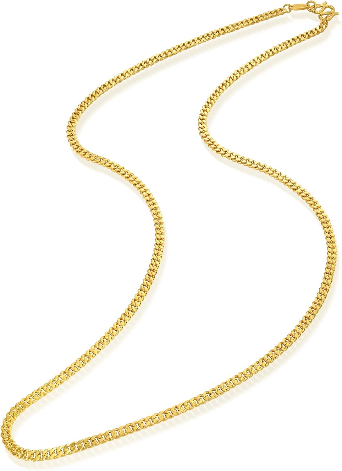 CHOW SANG SANG 999.9 24K Pure Gold Essence Cable Chain Necklace for Women & Men 60cm 96001N Price-by-Weight 28.44g Gold