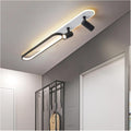 Modern Acrylic LED Ceiling Light with Spotlight, Remote Control, Ideal for Living Room, Kitchen, Corridor – Stylish Indoor Lighting Fixture