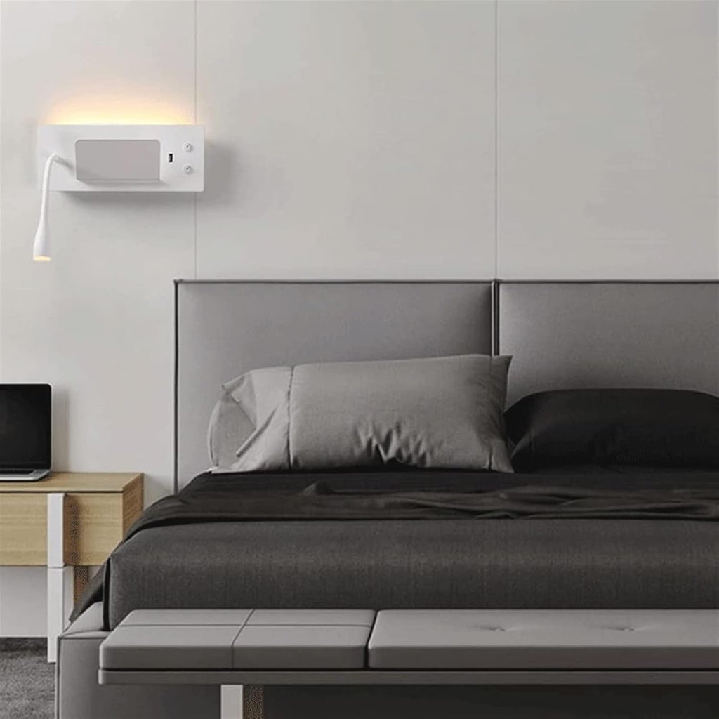 Bedroom Wall Lights, Sconces, Bedside Reading Lamp, Angle Adjustable Spotlight, Indoor Mount Light Compatible with Living Room Hot,Bright Lighting Oldsix-66