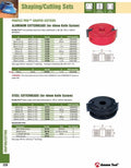 Amana Tool - 61248 Insert Carbide 2-Wing Profile Pro 120mm Dia x 40mm x 1-1/4 Bore Steelhe
