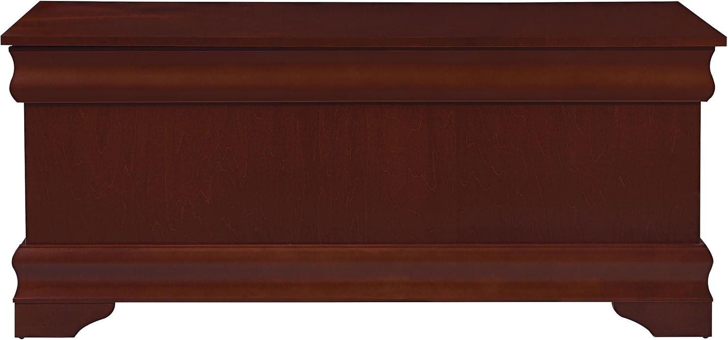 Coaster Home Furnishings - Pablo - Wood - Cedar Chest with Flip-Open Top, Lined Interior and Base Molding - Bedroom - 47-Inch - Warm Brown - 900022