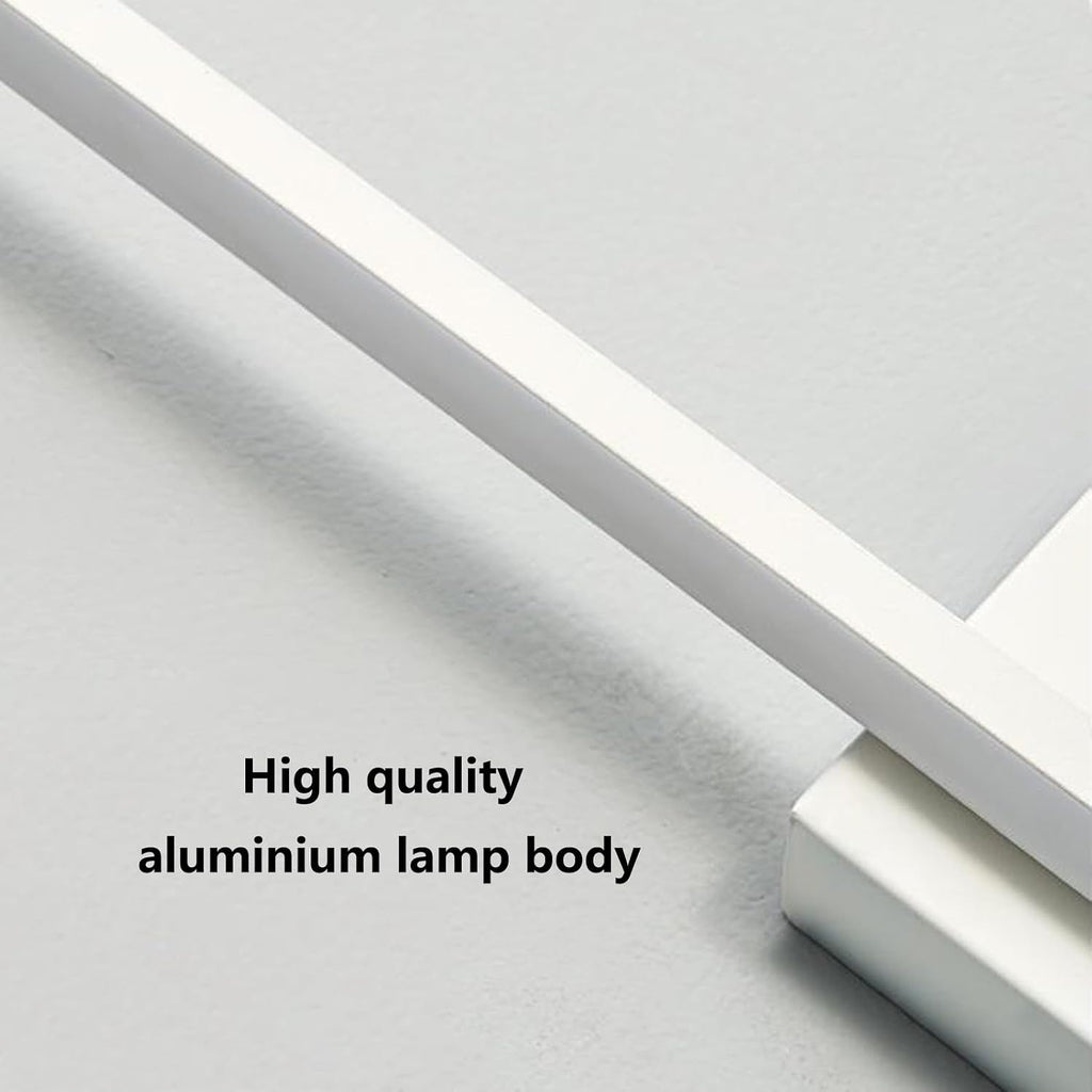 LED Wall Light Indoor with Remote Control Wall Lamp Dimming 2700K-6500K Wall Sconce with Spotlight Wall Long Strip Aluminium for Bedroom Stairs Living Room