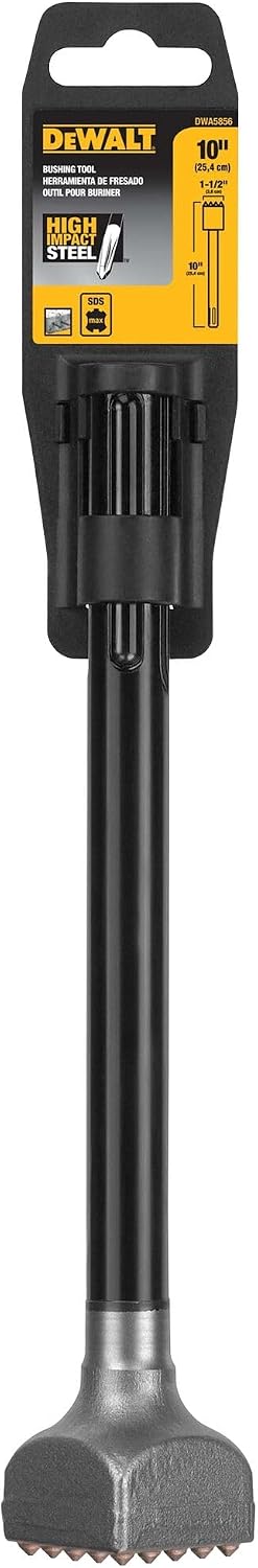 DeWalt DWA5856 10' Carbide Bushing Tool with SDS Max Shank