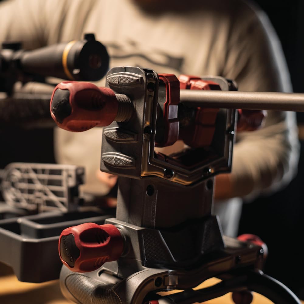 Tipton Ultra Gun Vise with Heavy-Duty, Customizable Design and Non-Marring Material for Cleaning, Gunsmithing and Maintenance