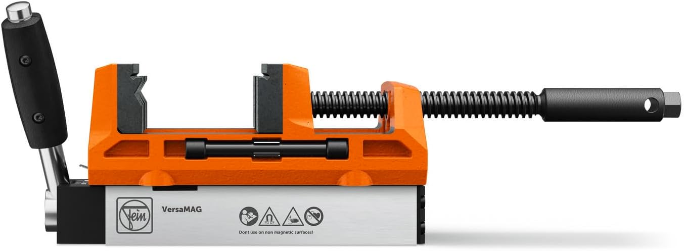 Fein 90701003020 Magnetic Versamag Vise Set with a Jaw Width of 100 mm