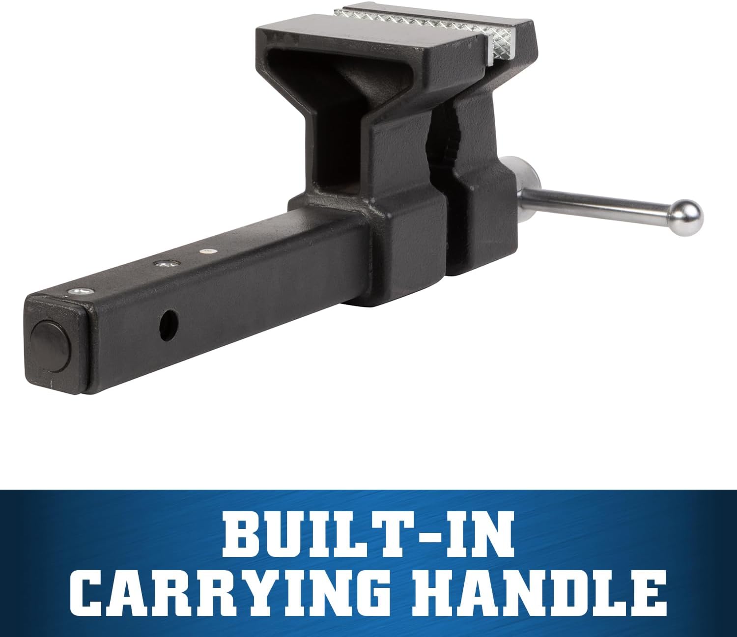 Wilton ATV All-Terrain Truck Hitch Vise, 6' Jaw Width, 5-3/4' Max Jaw Opening, 5' Throat (10010)