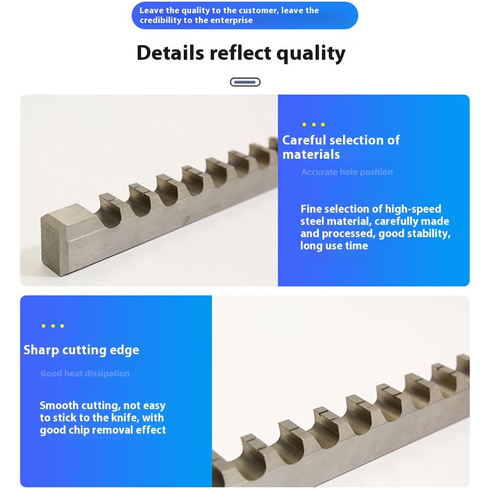 Machinery Keyway Tools, 18Pcs Push Type Keyway Broaches Industrial Tools, Broach Set 4/5/6/8mm Broaches, 4 Pcs Broach 9 Guide Sleeve 5 Gaskets, Metric Size Broaching Cutter Collared Bushing