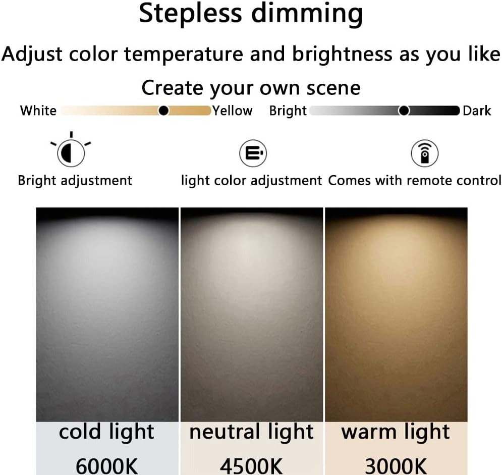 Wood Remote Ceiling Fan with Lights 42 Inch Dimmable Ceiling Fan Light 6 Speed LED Bedroom Living Room Ceiling Fan 3-Blade Outdoor Ceiling Fans for Patios with Light