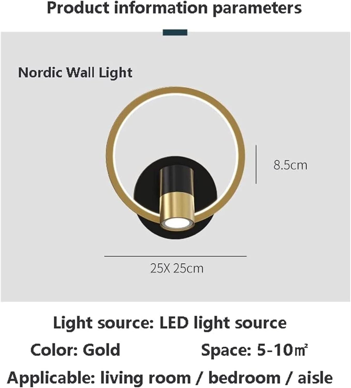 Modern Wall Lamp Bedside Reading Light d Rotatable Ceiling Spotlight Indoor LED Wall Sconce,Pendant Light