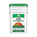 Valley Food Storage Mango Habanero Chili | 10-Bag Bucket, 50 Servings | Premium Emergency Food Supply, 25 Year Shelf Life | Survival Meal Kits, Prepper Food & Off-Grid Living Supplies, Packaged in USA