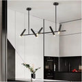 Modern Dining Room Pendant Lamp Lights LED Chaner Indoor Lighting Ceiling Lamp Hanging Light Spotlight Lamps for Living Room for The Bedroom (Tricolor Light 5 Head)