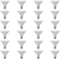 Sunlite Reflector PAR30 LED Bulb, Spotlight, 9W (75W=), 750 Lmns, Medium E26 Base, 90 CRI, Dimmable, Decorative Track Lighting Use, ETL, Title-20 Compliant, Bulk, 24 Pack, 30K-Warm White