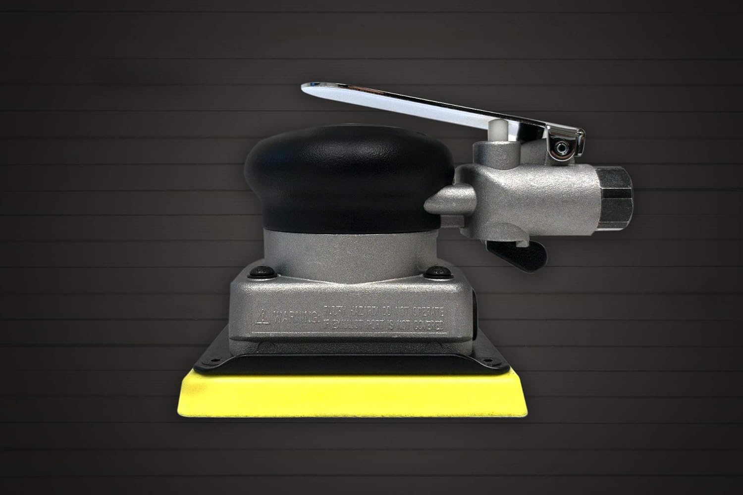 AirVANTAGE Industrial-Grade Orbital Pneumatic 3' x 4' Jitterbug Air Sheet Sander Non-Vacuum, 1/4 in. NPT Air Inlet (NV: PSA Vinyl)