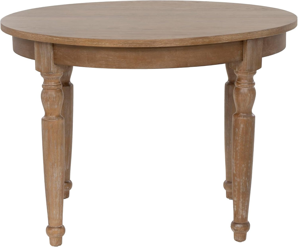 Linon Table, Light Natural Brown, 42 x 42 x 30