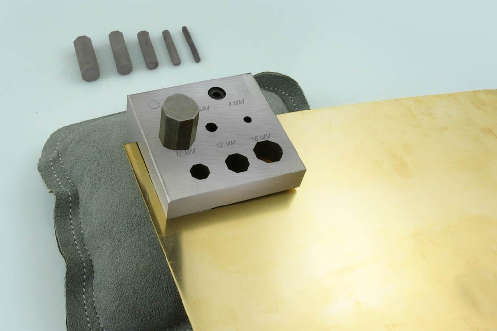 SE Disc Cutter with 6 Octagonal Punches Set (6 PC.) - JT-SP326-6OCT