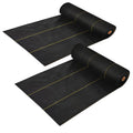 Dewitt 3 x 250 Feet Commercial and Home Garden Landscape Weed Block Barrier, Ideal as Fabric for Yards, Grounding Sheets, Fake Rock, or Floor Mat