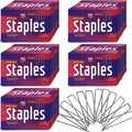Ashman Garden Stakes (1000 Counts in 5 Packs), Galvanized Landscape Staples and Fence Stake Heavy Duty