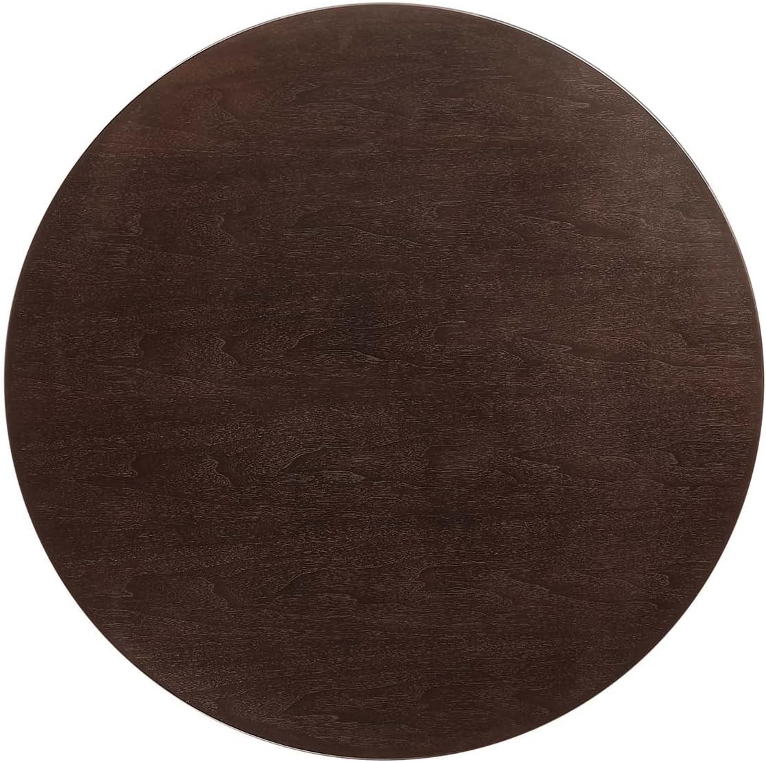 Modway Lippa Dining Table, 36', Black Cherry Walnut