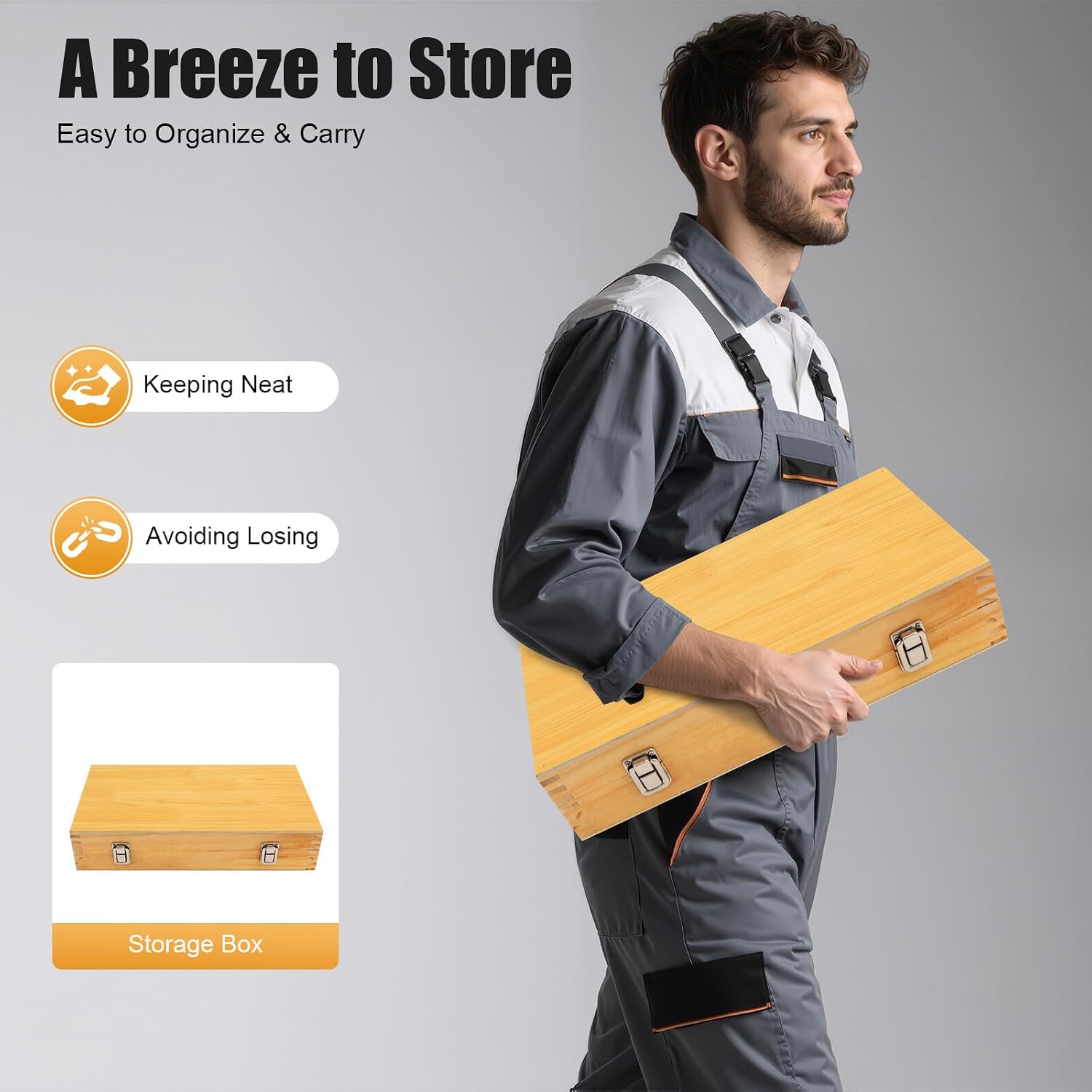 22 PCS Keyway Broach Set Metric, Hss Keyway Broach Kit, Accusize Industrial Tools in Fitting Box Includes 4 Broaches, 5 Shims, and 13 Bushings for Steel, Iron, Nylon, Stainless Steel