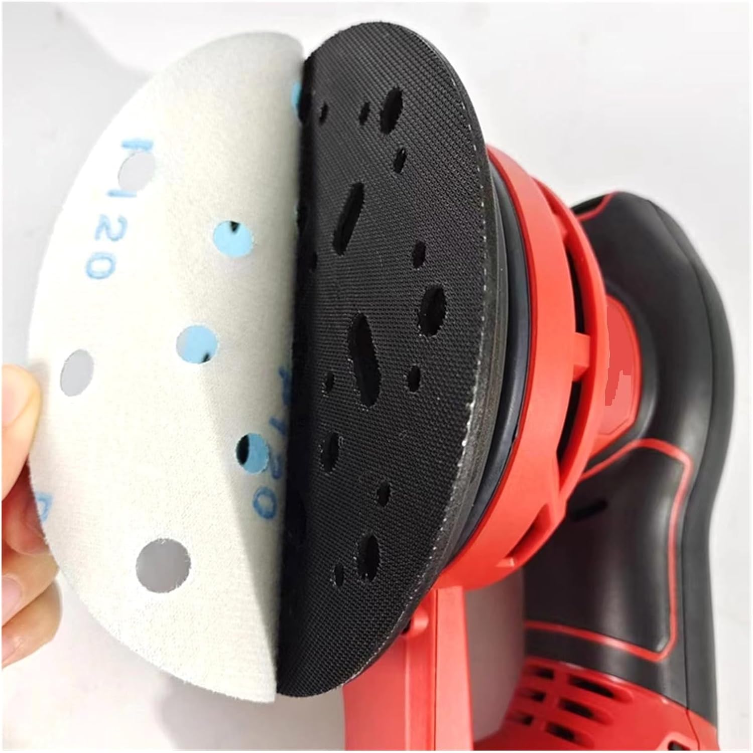 Sandpaper Machine Electric Brushless Eccentric 3MM Handheld Sander Finish Polishing Efficient Polishing