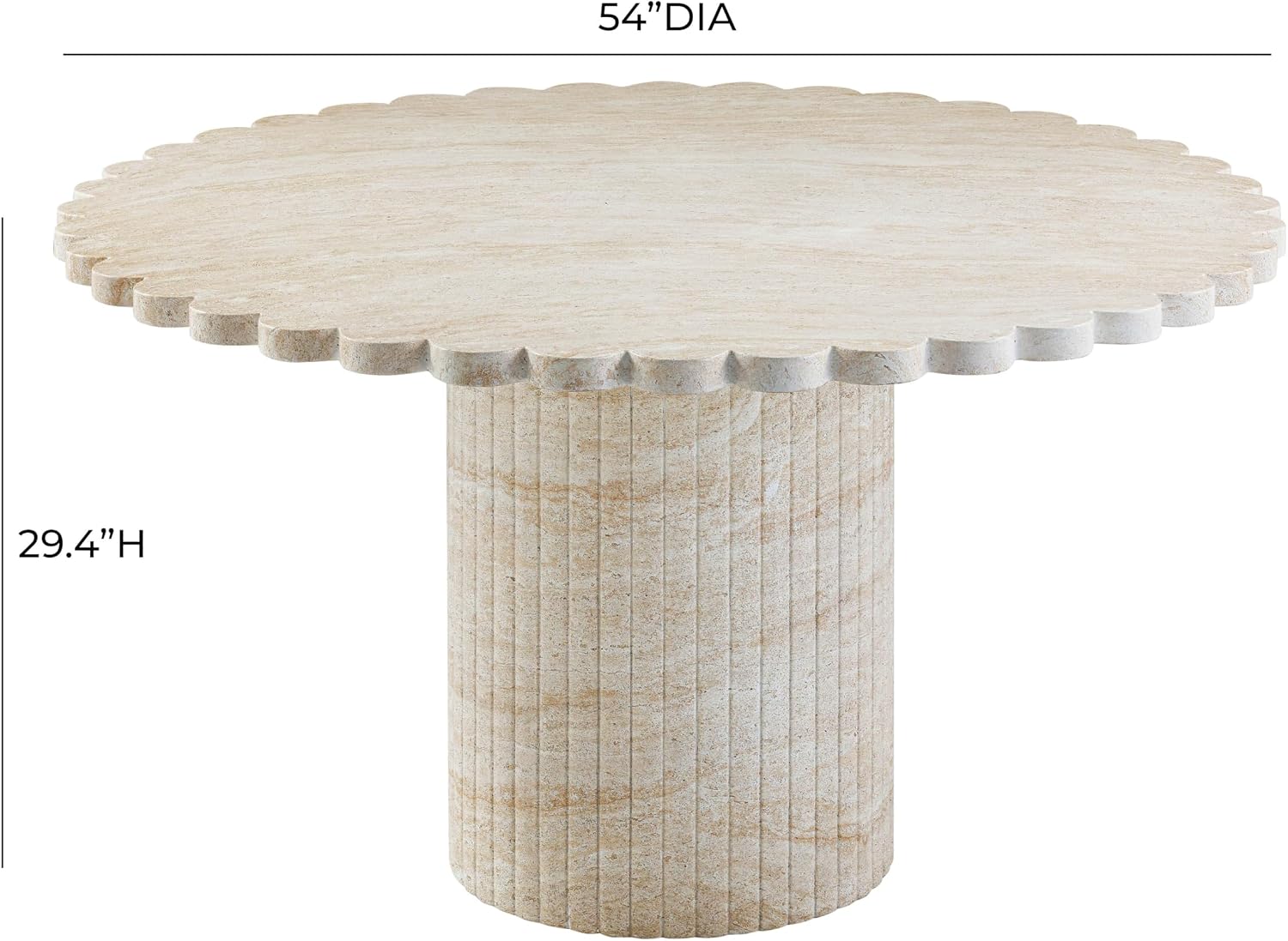 Tov Furniture Blossom Indoor/Outdoor Dining Table