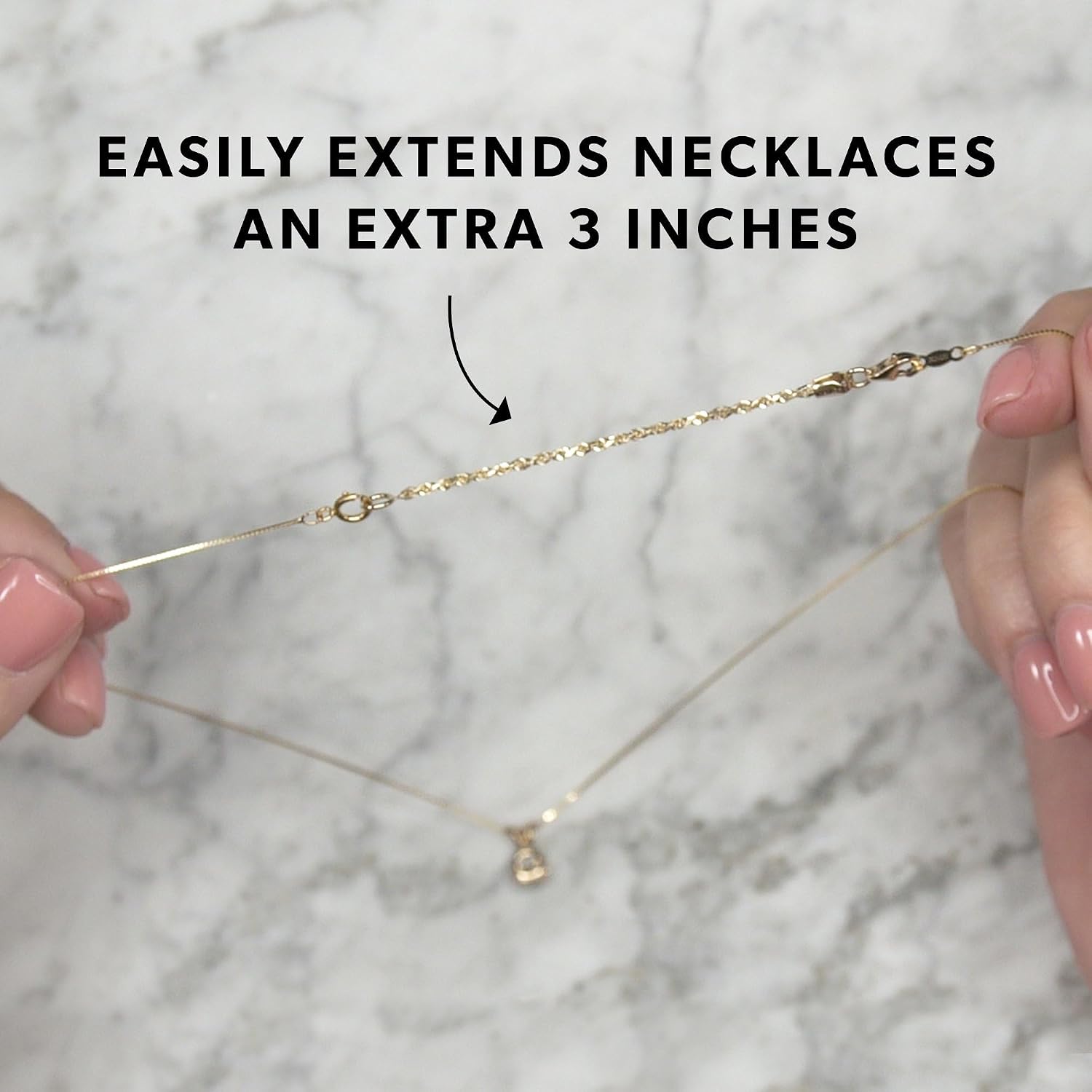 Ross-Simons 3 inches 14kt White Gold Cable-Chain Necklace Extender