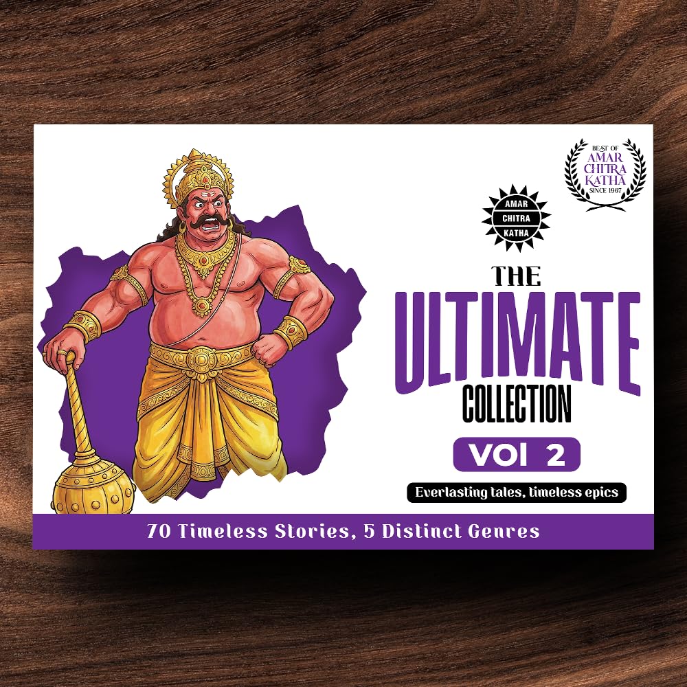 The Ultimate Collection - Volume 2: 70+ Titles | Indian Mythology, History & Folktales | Cultural Stories for Kids & Adults | Illustrated Comic Books | Ramayana Mahabharata | Amar Chitra Katha