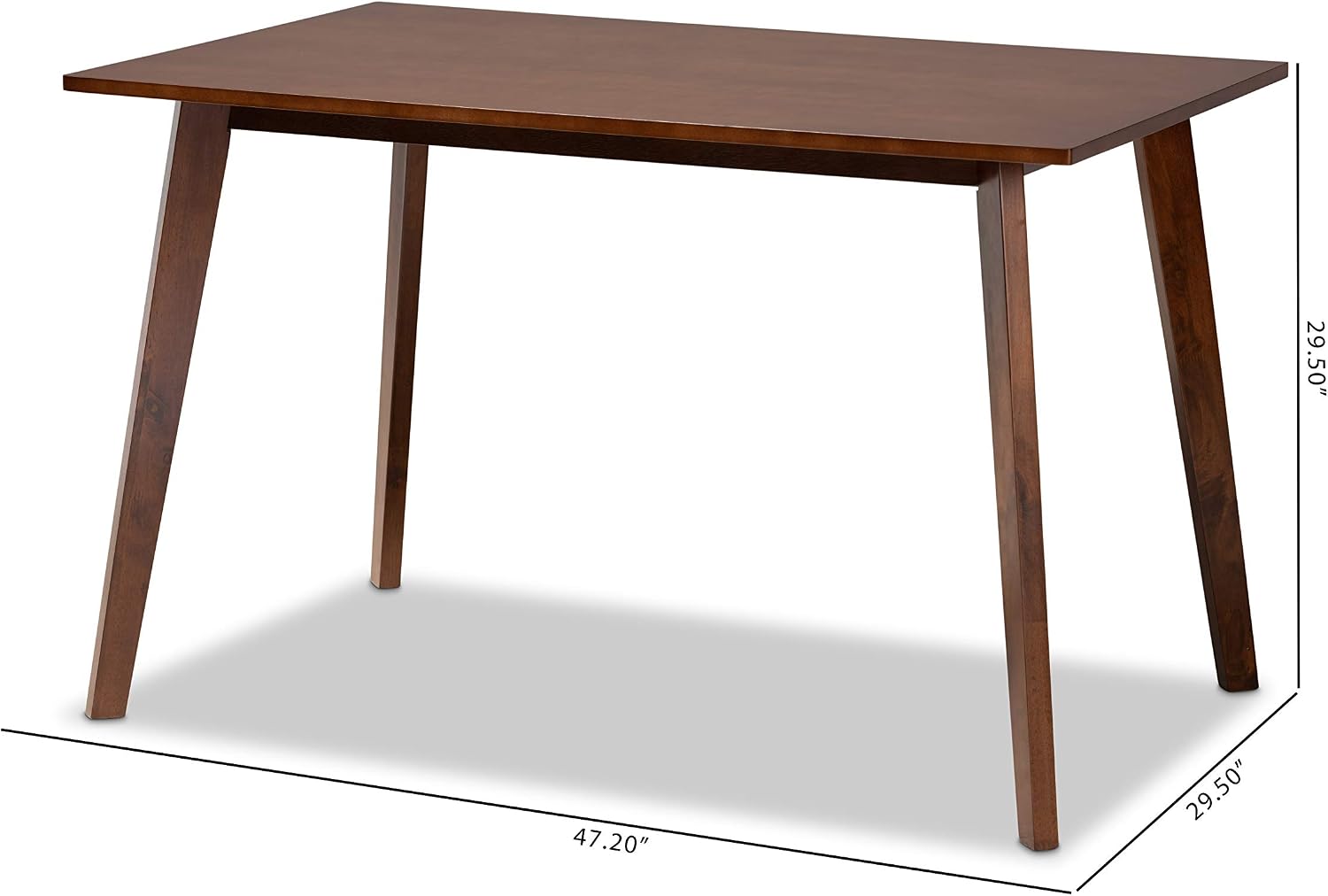 Baxton Studio Dining Tables, Walnut