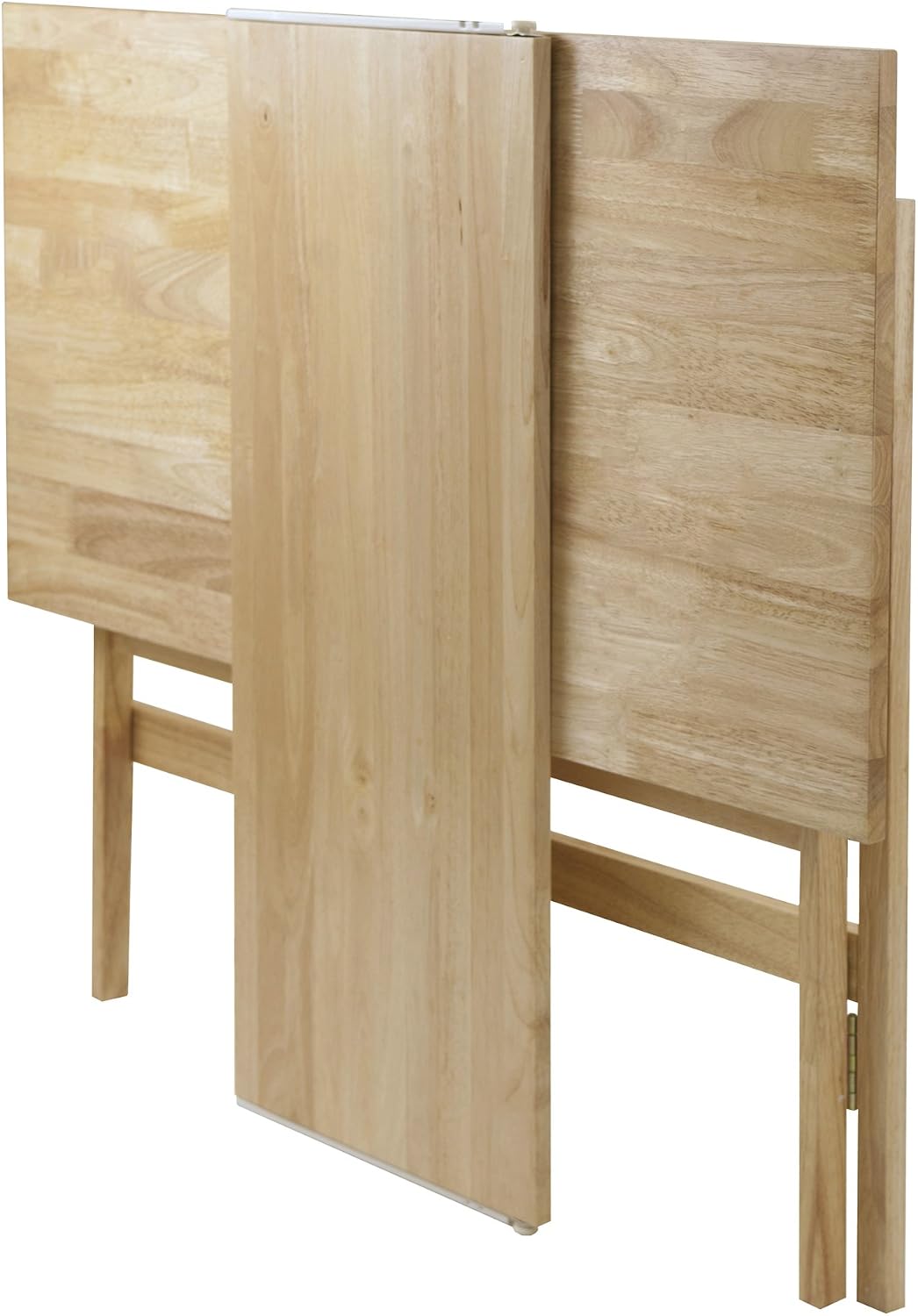 Folding Computer Desk, Beechwood