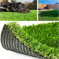 Petgrow Realistic Artificial Grass Turf -12FTX12FT(144 Square FT) Indoor Outdoor Garden Lawn Landscape Synthetic Grass Mat - Thick Fake Grass Rug