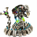 3D Metal Puzzles for Adults, Snake Model Kit 1000 PCS Mechanical Steampunk Animal Model, DIY Assembly Kit to Build, 3D Jigsaw Puzzle Desk Ornament Kit Craft Toys
