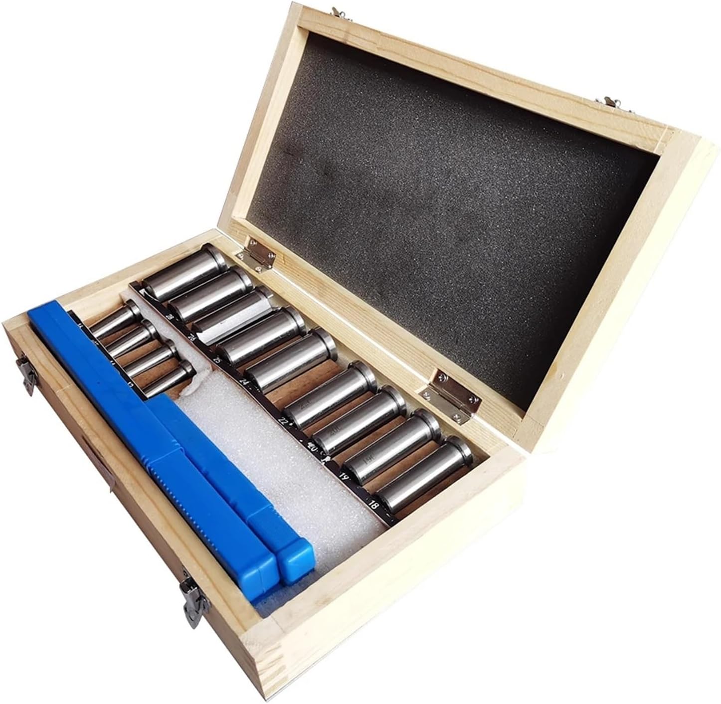 Keyway Cutting Tool Keyway Broach 22pcs Set Broaching Tool Bushing Shim System 12-30 HSS knife for CNC Machine for CNC Cutting Machine Too