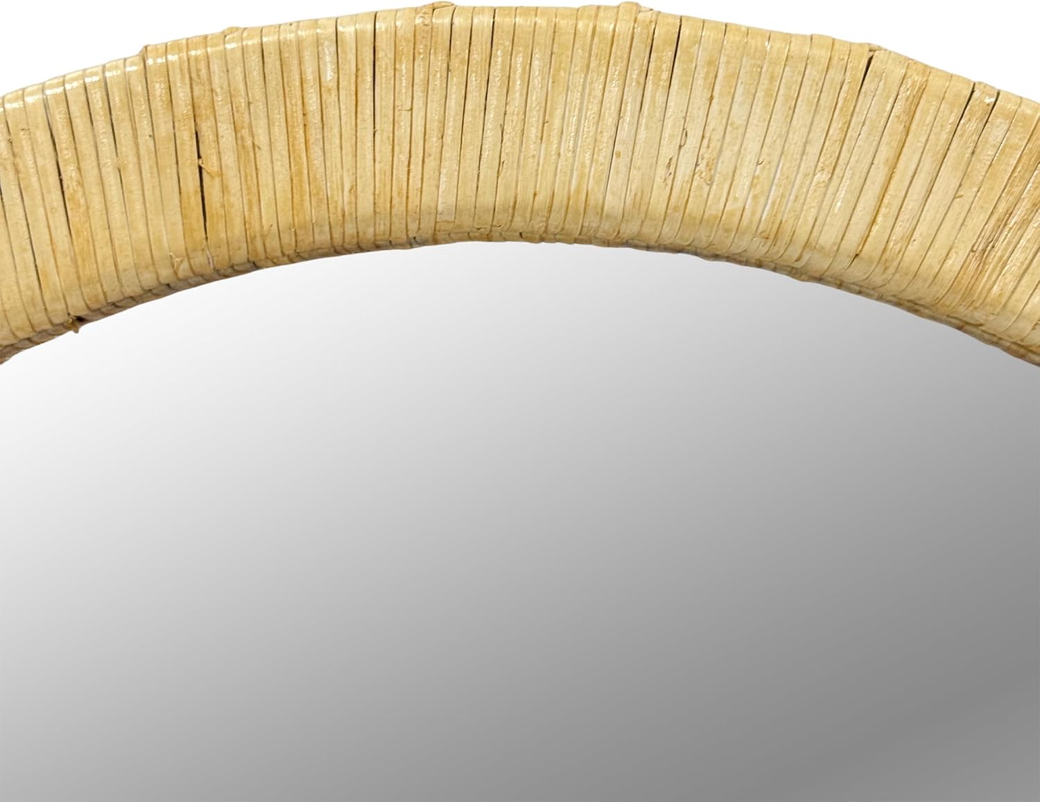 Ink+Ivy 39'x26' Mirror, Wall Mirror, Bathroom Mirrors for Over Sink, Boho Natural Rattan Decorative Vanity Mirror, Modern Hanging Mirror for Entryway, Living Room & Bedroom, Ready to Hang