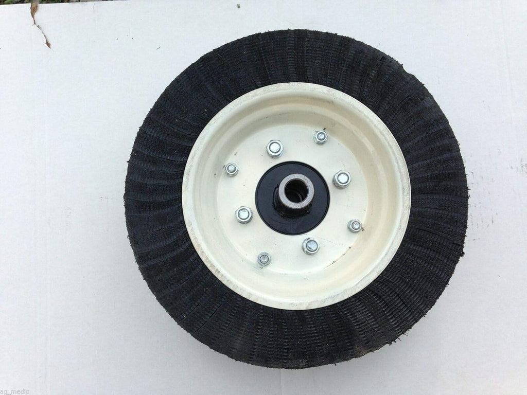 Tailwheel for Rotary Cutter 15' Dia. X 4' Wide, with Bushing Hub and Axle Bolt