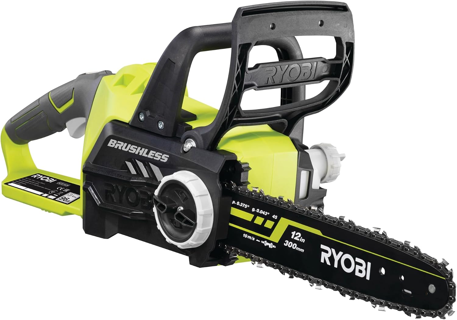 Ryobi OCS1830 18V ONE+ 30cm 10m/s Brushless Battery Chainsaw (Body Only)