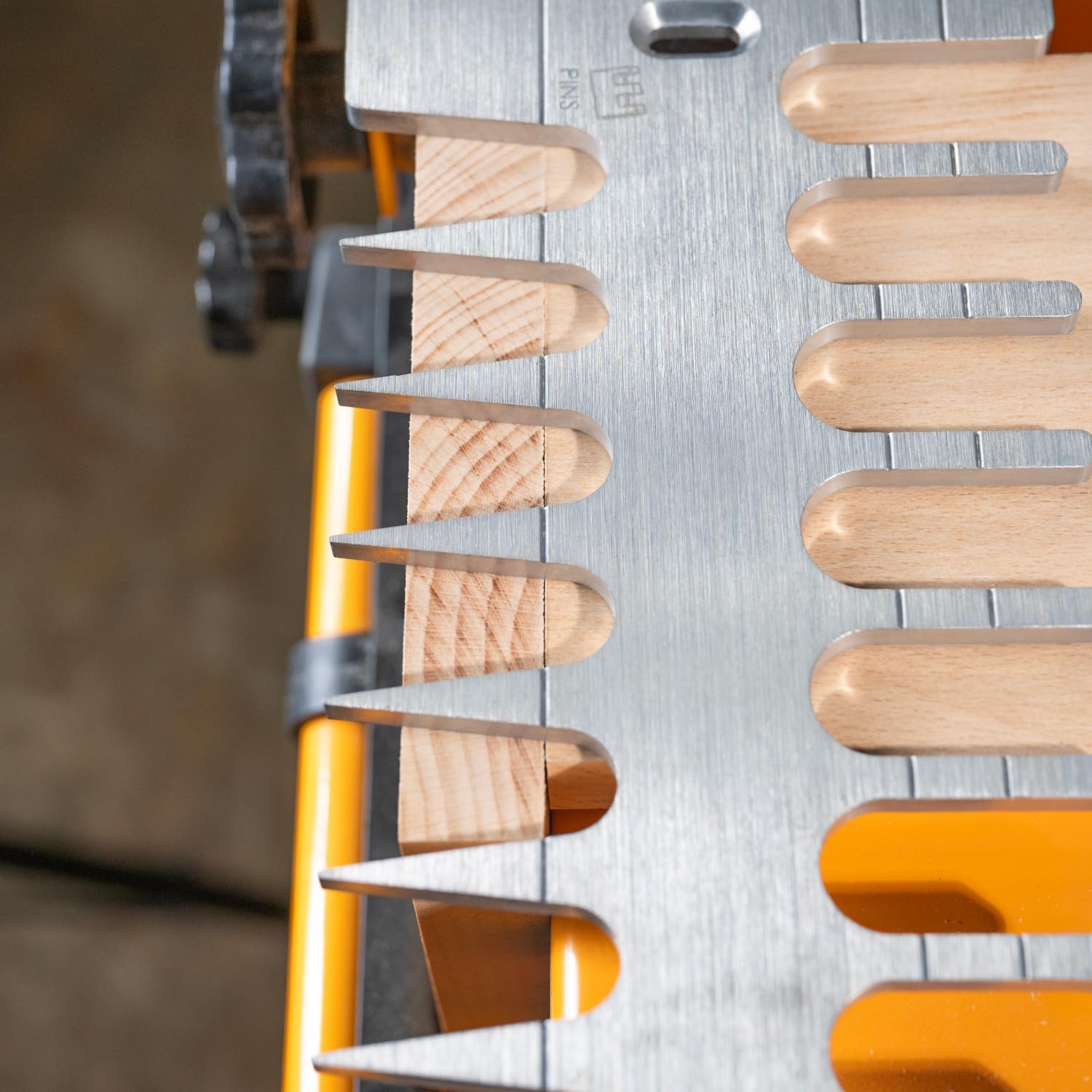 POWERTEC 12 Inch Dovetail Jig with Templates, Router Bits, and Guide Bushing - For Cutting Half-Blind & Through Dovetails, Box Joints, and Dados On Woodworking & DIY Projects (72069)