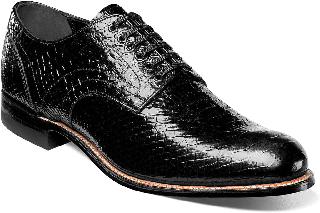 Stacy Adams Men's Madison Oxford,Black,10 D US