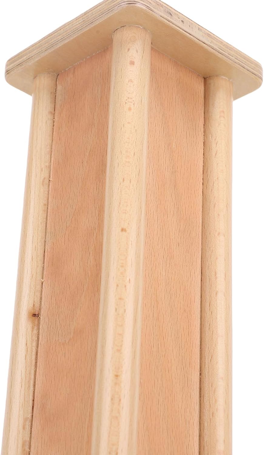 Birch Wood Rain Stick Instrument, Simulated Rain Sound Tool for Yoga Meditation Live Performance, Fluid Tones and Comforting Sound Companion with Portable Bag and Shoulder Strap