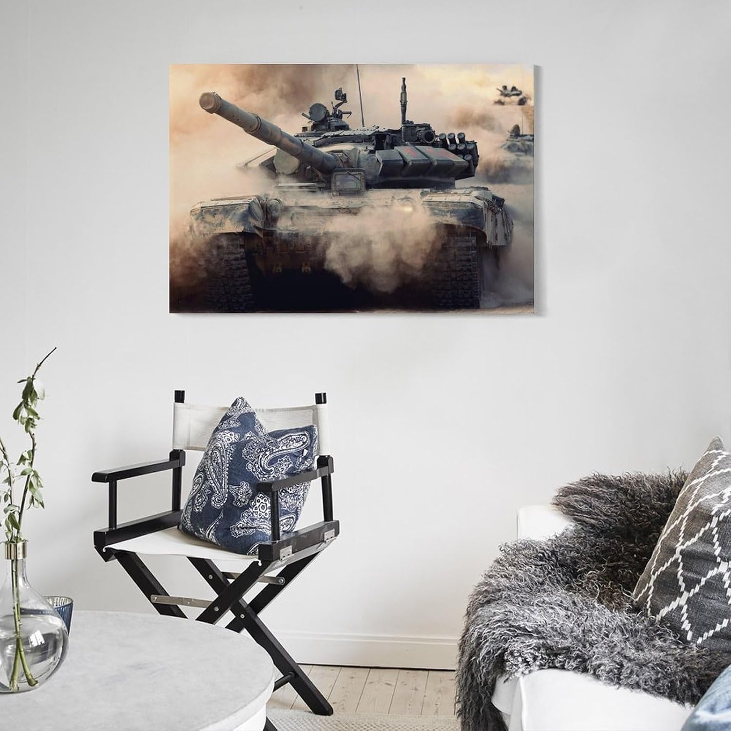Military Tanks Canvas Wall Art Design Poster Print Decor for Home & Office Decoration POSTER Or CANVAS READY to Hang Canvas Wall Art Print For Wall Decoration 24x36inch(60x90cm)