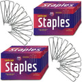 Ashman Garden Stakes (1000 Counts in 2 Packs), Galvanized Landscape Staples and Fence Stake Heavy Duty
