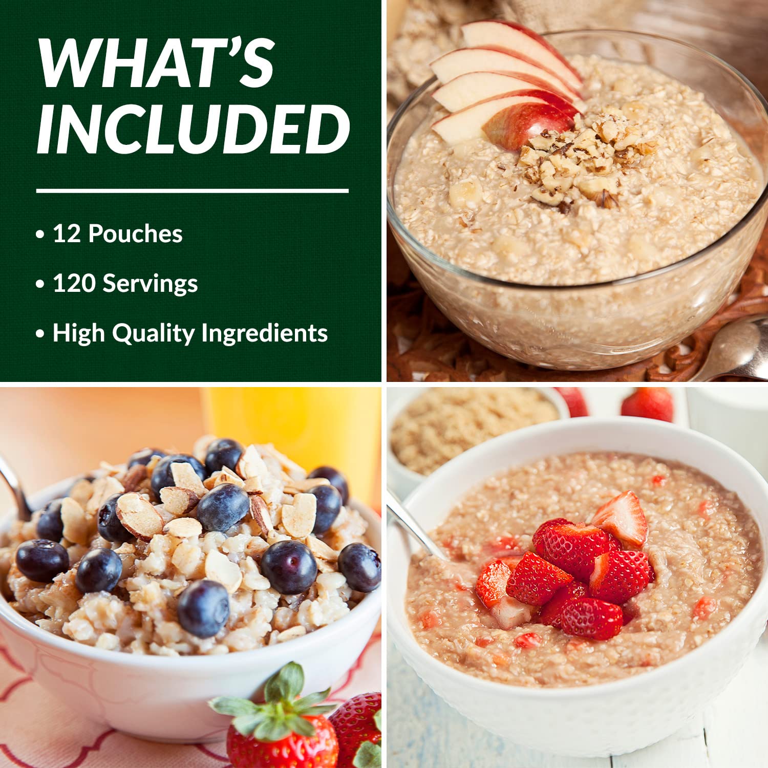 Valley Food Storage 120 Serving Breakfast Bucket | Emergency Food Supply with Easy Prep Breakfast Meals | 25 Year Shelf Life | Camping Food, Prepper Supplies & Long Term Storage | Packaged in USA