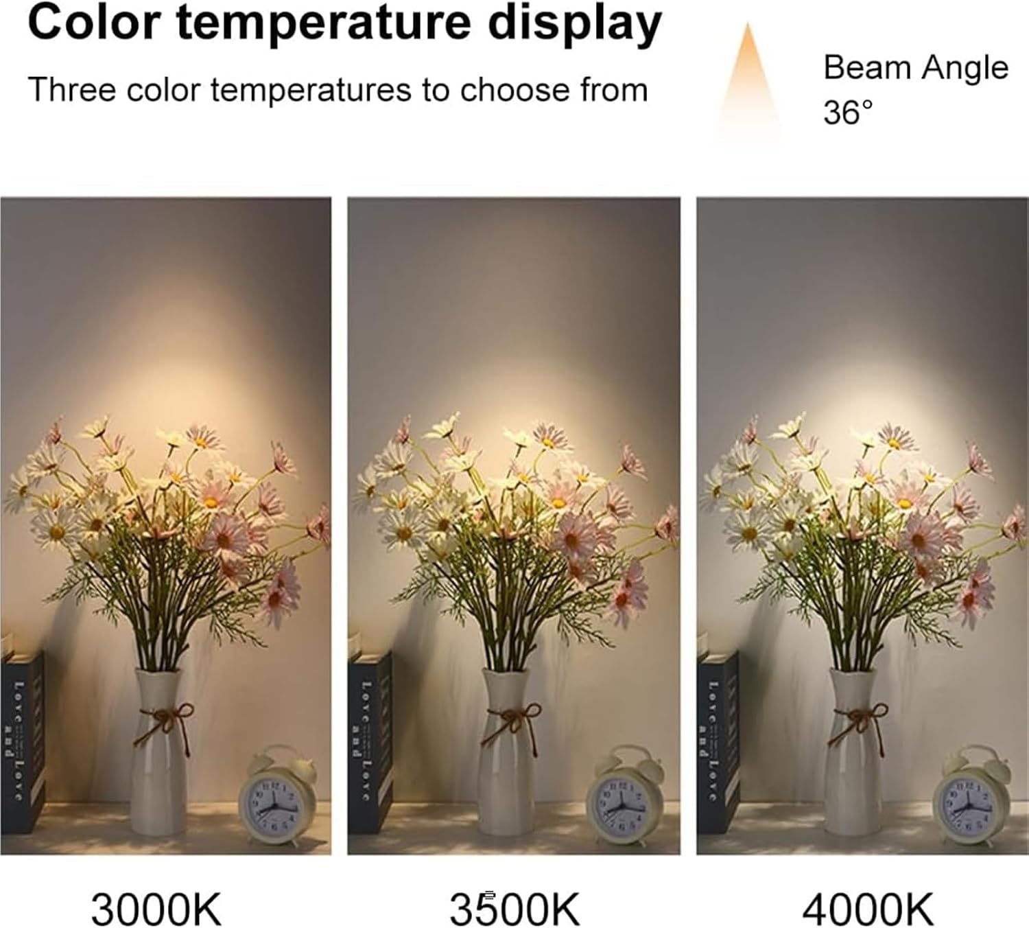 Chrome Ceiling Spotlight LED Adjustable Flush Mount Spot Lamp Recessed Spotlights Aent Fixture for Living Room Bedroom Artwork Display Spotlight Indoor Downlight(3500k,5.5 * 14cm)