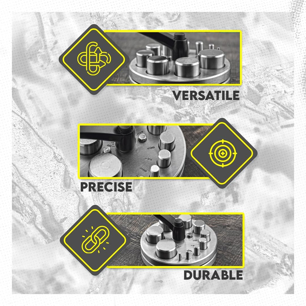 SE 10-Piece Precision Locking Disc Cutter Set with Lever Separator - Stainless Steel - JT-SP310