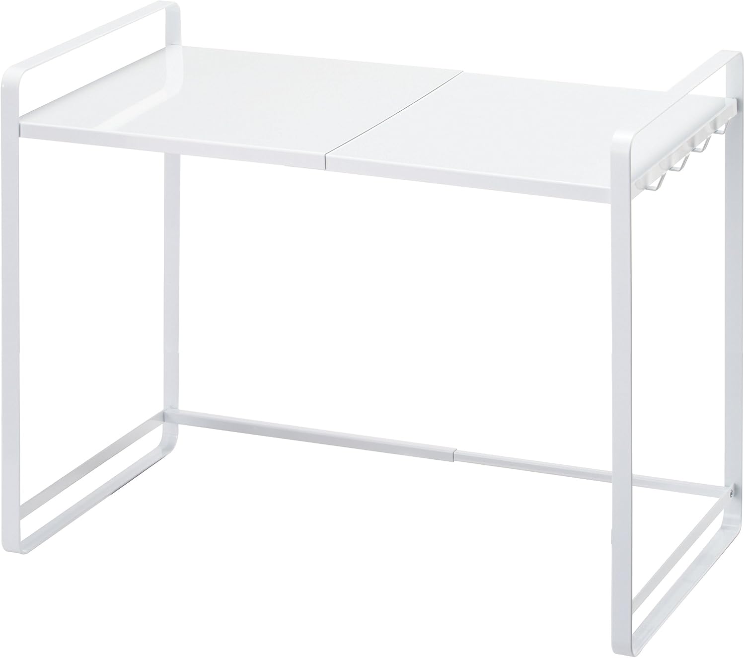 YAMAZAKI Home Expandable Kitchen Counter Organizer, Steel, Expandable